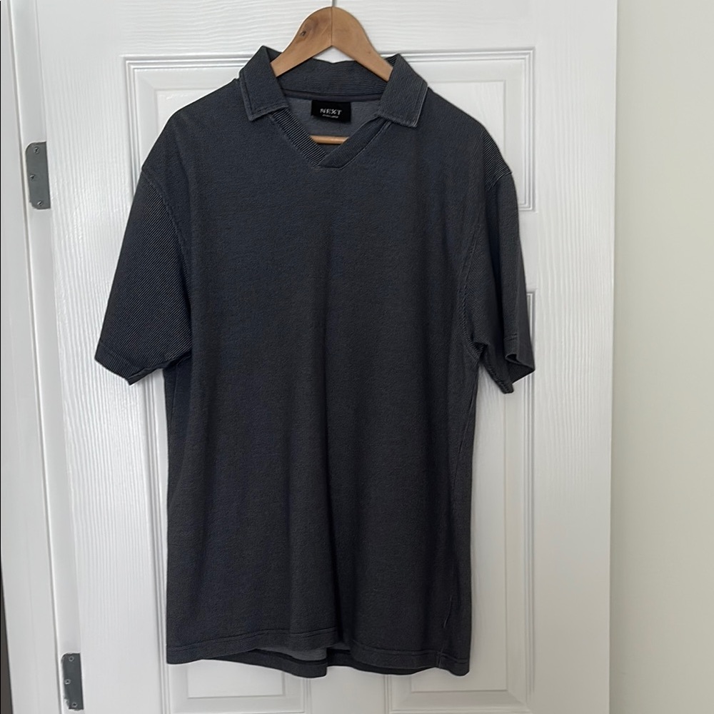 Next Blue Polo Shirt Classic Design